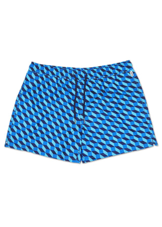 Happy Socks Filled Optic Swim Shorts