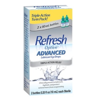 Refresh Optive Advanced Lubricant Eye Drops