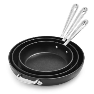 All-Clad HA1 Nonstick Set of 3 Skillets. Best Sur La Table 2021 Sales.