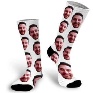 Stamp Out Custom Photo Socks