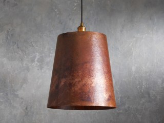 Arhaus Tapered Copper Pendant