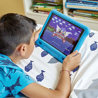 All-New Fire HD 10 Kids Edition Tablet - 10.1&quot; 1080p full HD display, 32 GB, Blue Kid-Proof Case