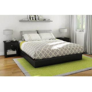 South Shore Basics Platform Bed with Molding