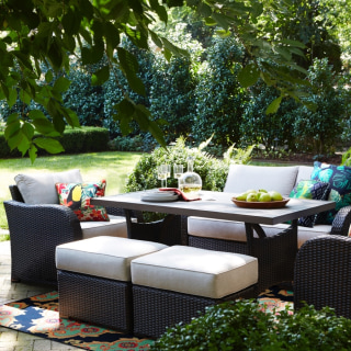 Allen + Roth Northborough 6-Piece Patio Conversation Set