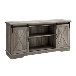 Modern Farmhouse Wood TV Stand - 58 Inch