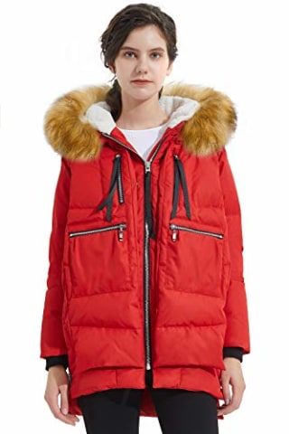 Orolay Women's Thickened Down Jacket