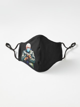 Chairman Bernie Sanders Mask. Bernie Sanders Meme Gifts 2021.