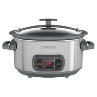 BLACK+DECKER 7qt Locking Lid Digital Slow Cooker. Best Slow Cookers 2021.