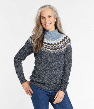 L.L. Bean Women&#039;s Cotton Ragg Sweater