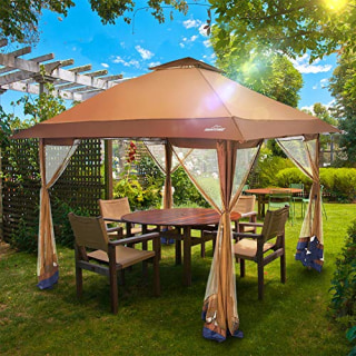 Suntime Fully Enclosed Canopy Pop-Up Gazebo. 5 best canopy tents for outdoor gatherings in 2021
