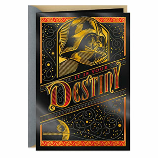 Hallmark Star Wars Fathers Day Card. Best Father's Day Cards 2021.