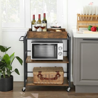 17 Stories Mayton Kitchen Cart