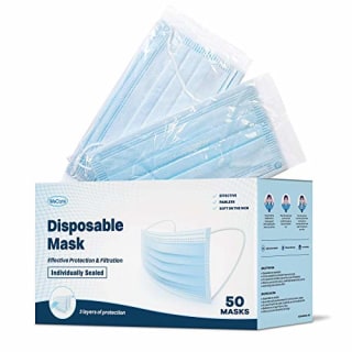 WeCare Individually Wrapped Disposable Face Masks