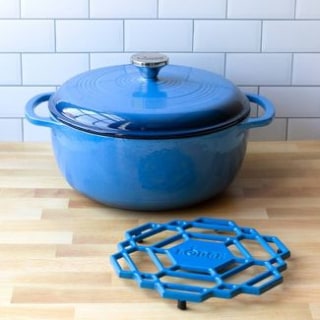 Lodge 6-Quart Cast Iron Enamel Dutch Oven