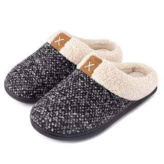 ULTRAIDEAS Women&#039;s Fuzzy Wool-Like House Shoes