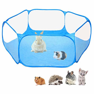 Small Animals C&C Cage Tent, Breathable & Transparent Pet Playpen