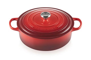 Le Creuset Signature Enameled Cast Iron Wide Dutch Oven