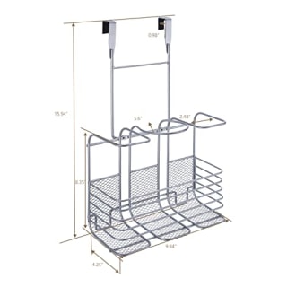SunnyPoint Over Door Hair Care & Styling Tool Organizer