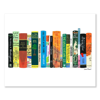 Ideal Bookshelf Art