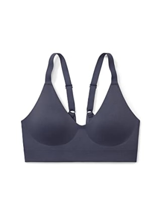 True & Co. Soft Form V-Neck Adjustable Strap Bra