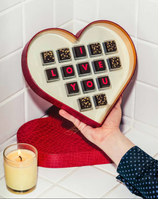 Compartés I Love You Chocolate Heart Box
