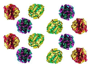 PetFavorites Original Mylar Crinkle Balls