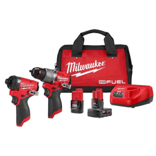 Milwaukee M12 Fuel 12-Volt Lithium-Ion Cordless Combo Kit