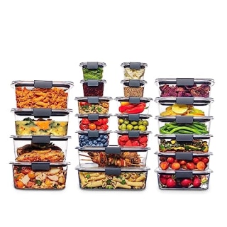 Rubbermaid Brilliance 44-Piece Food Storage Containers Set