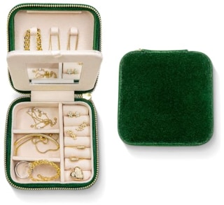 Benevolence LA Plush Velvet Jewelry Box 