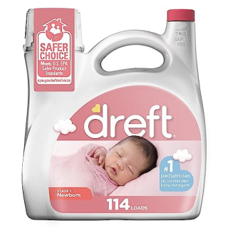 Dreft Stage 1 Newborn Baby Laundry Detergent Liquid