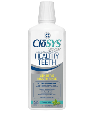 CloSys Silver Healthy Teeth Sensitive Mouth Rinse