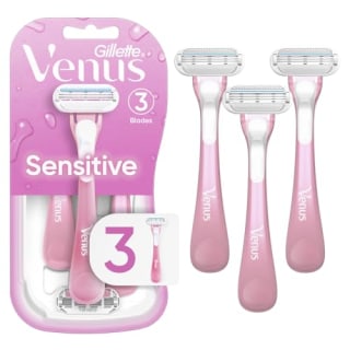Gillette Venus Sensitive Women's Disposable Razors