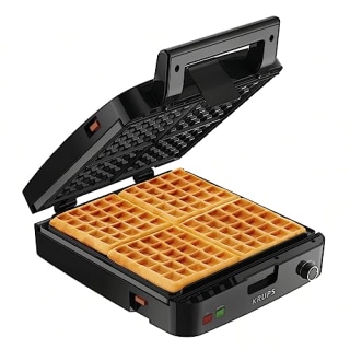Krups 4-Slice Belgian Waffle Maker