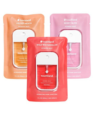 Touchland Power Mist Hydrating Hand Sanitizer Spray Trio Set