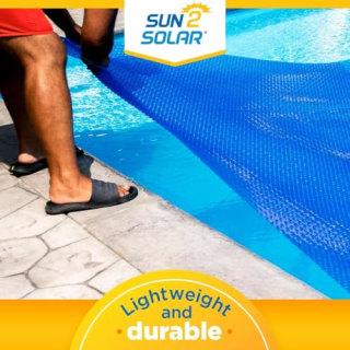 Sun2 Solar Blue Oval Pool Cover