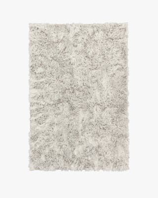 Light Grey Shag Rug