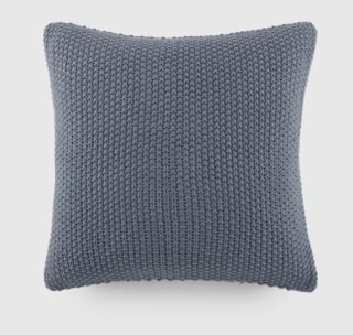 Textured Knit Throw Pillow