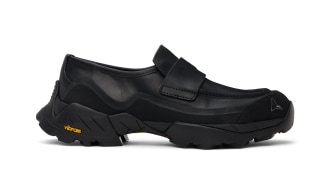 ROA Black Hybrid Loafers
