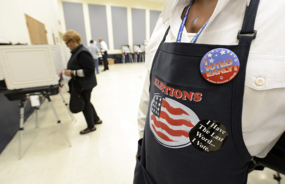 Image: Early voting in Georgia