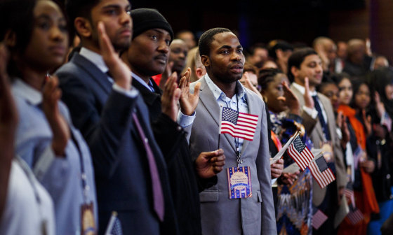 Image: United States Citizenship Ceremony with Justice Ginsberg