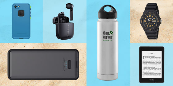 Technology writer Whitson Gordon shares the tech gadgets he always has with him during a day at the beach.
