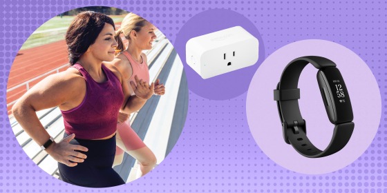 Image of two Woman working out wearing the Fitbit Inspire 2 and a black Fitbit and an Amazon smart plug. Today you'll find sales on the Amazon Smart Plug, Roomba s9+, FitBit Inspire 2 and more. Shop great deals from Amazon, Best Buy, Home Depot and more.