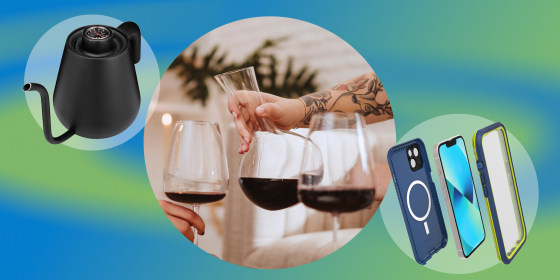 Pour one out with a crystal decanter from Made In, fresh tea from Soma’s new kettle and more protection for your phone from LifeProof.