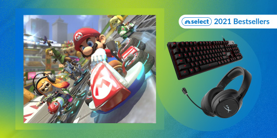 In addition to gaming accessories, Select readers also sought out new games in 2021.