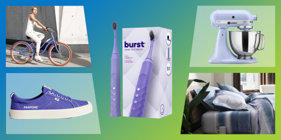 Very Peri is Pantone’s 2022 Color of the Year. It’s described as a periwinkle blue hue with a violet red undertone.