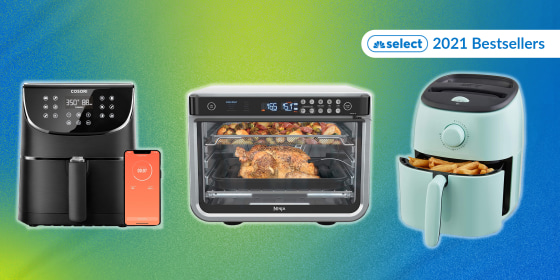 Readers purchased air fryers from popular brands like COSORI, Instant, Ninja, and more.
