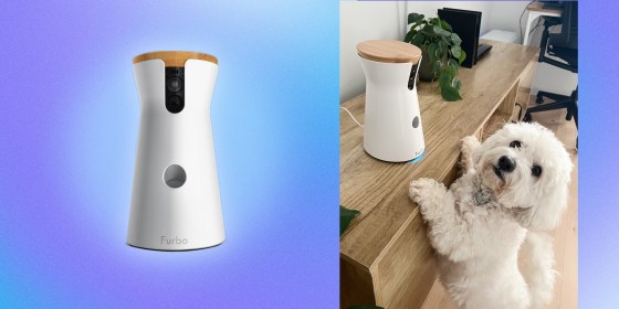 The Furbo is a staff favorite for watching after — and rewarding — pets when you’re away from home.