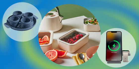 New releases include Caraway’s Food Storage Set, Our Place's Egg Poacher and an Apple-certified wireless charger from Anker.