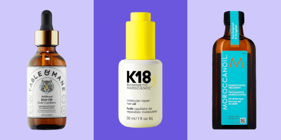 Hair oils can help restore moisture in the hair and scalp.