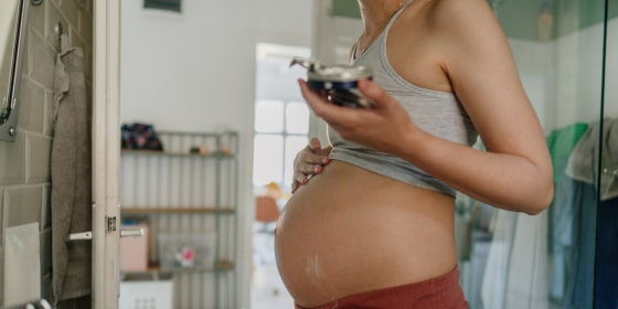 While there’s nothing you can do about the genetic component of stretch marks, our experts say to look for products that support your skin barrier.